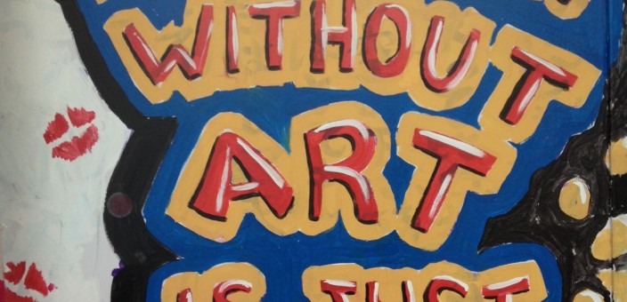 Earth without art is just…